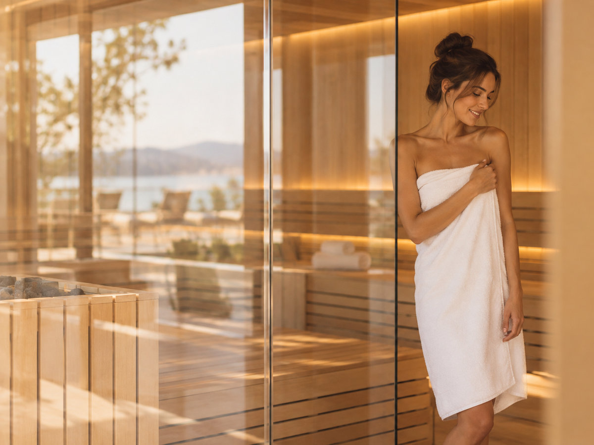 Spa MSpa installato su una terrazza esterna
