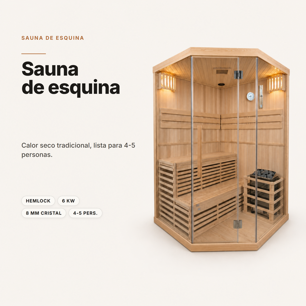 Sauna für 2 Personen