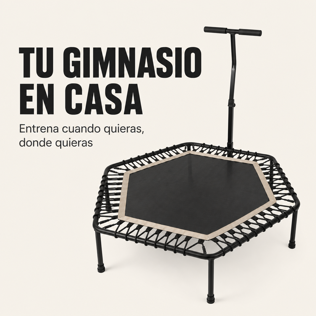Trampoline de fitness 3 en 1 pliable