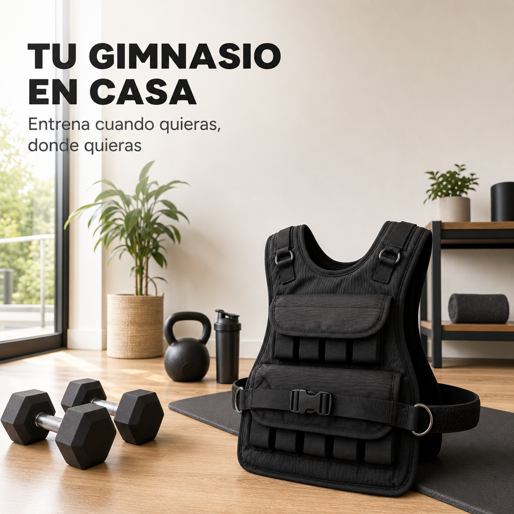 Verstellbare Gewichtsweste für Fitness- und Lauftraining