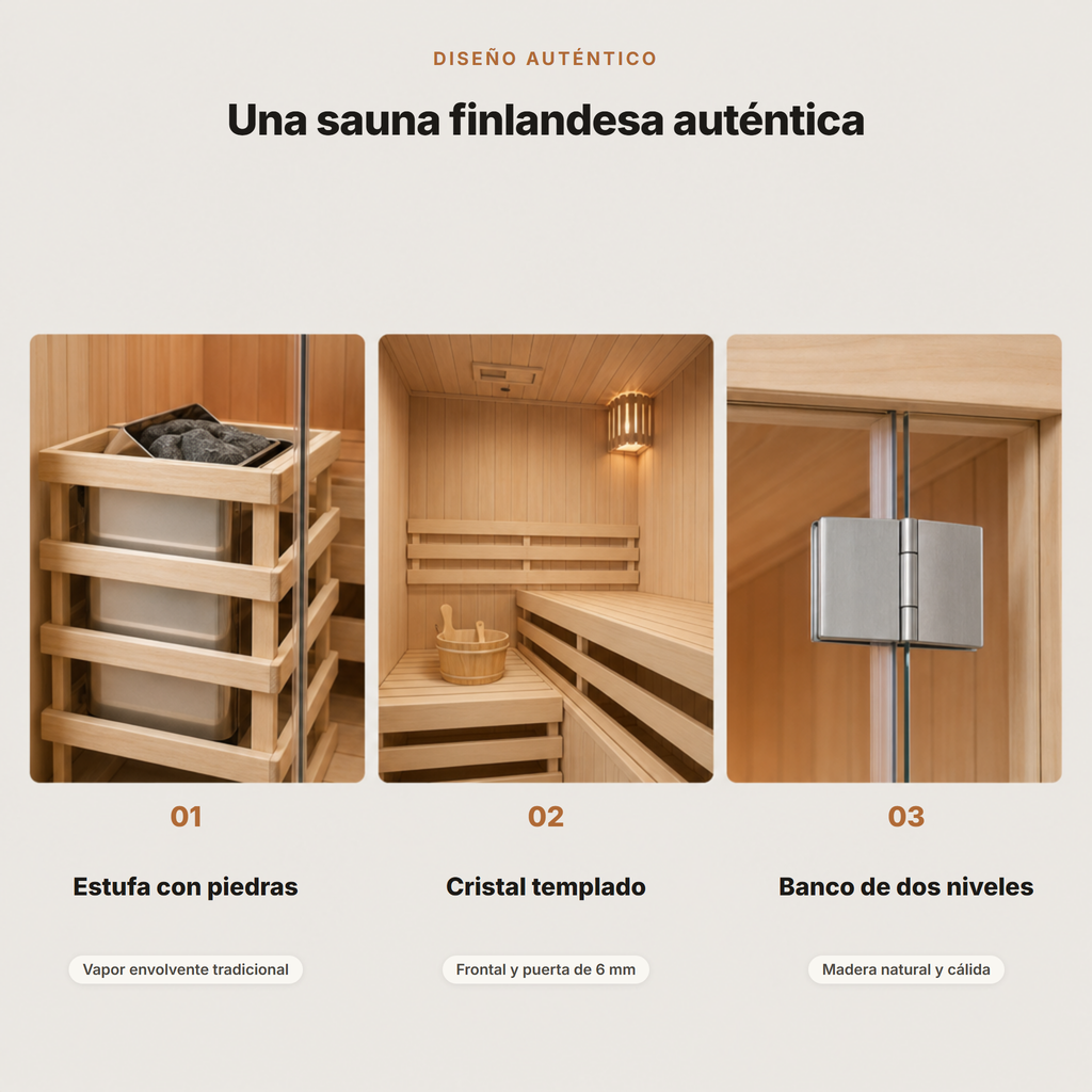 Sauna für 2 Personen