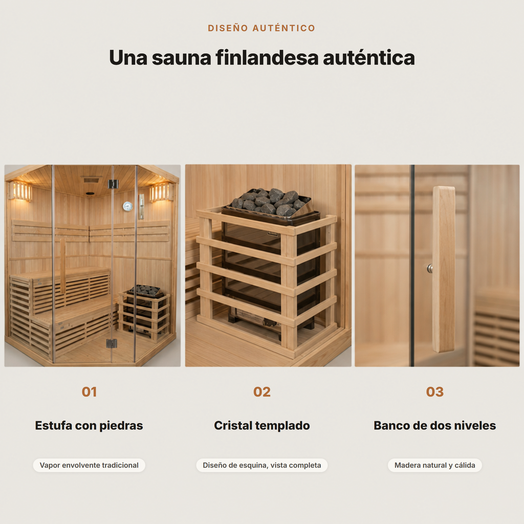 Sauna für 2 Personen