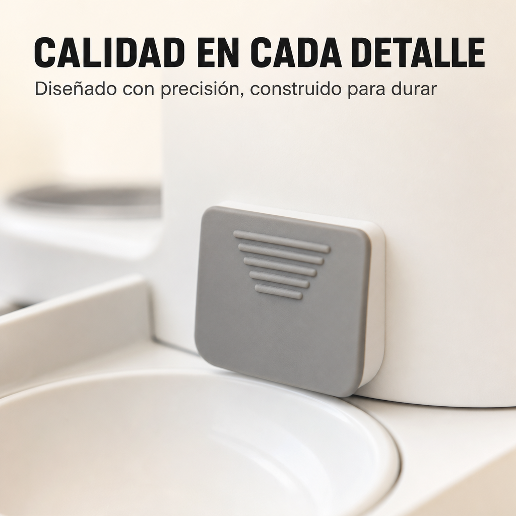 Comedouro e bebedouro automático 2 em 1 para gatos e cães com dispensador duplo e grande capacidade cor cinzenta