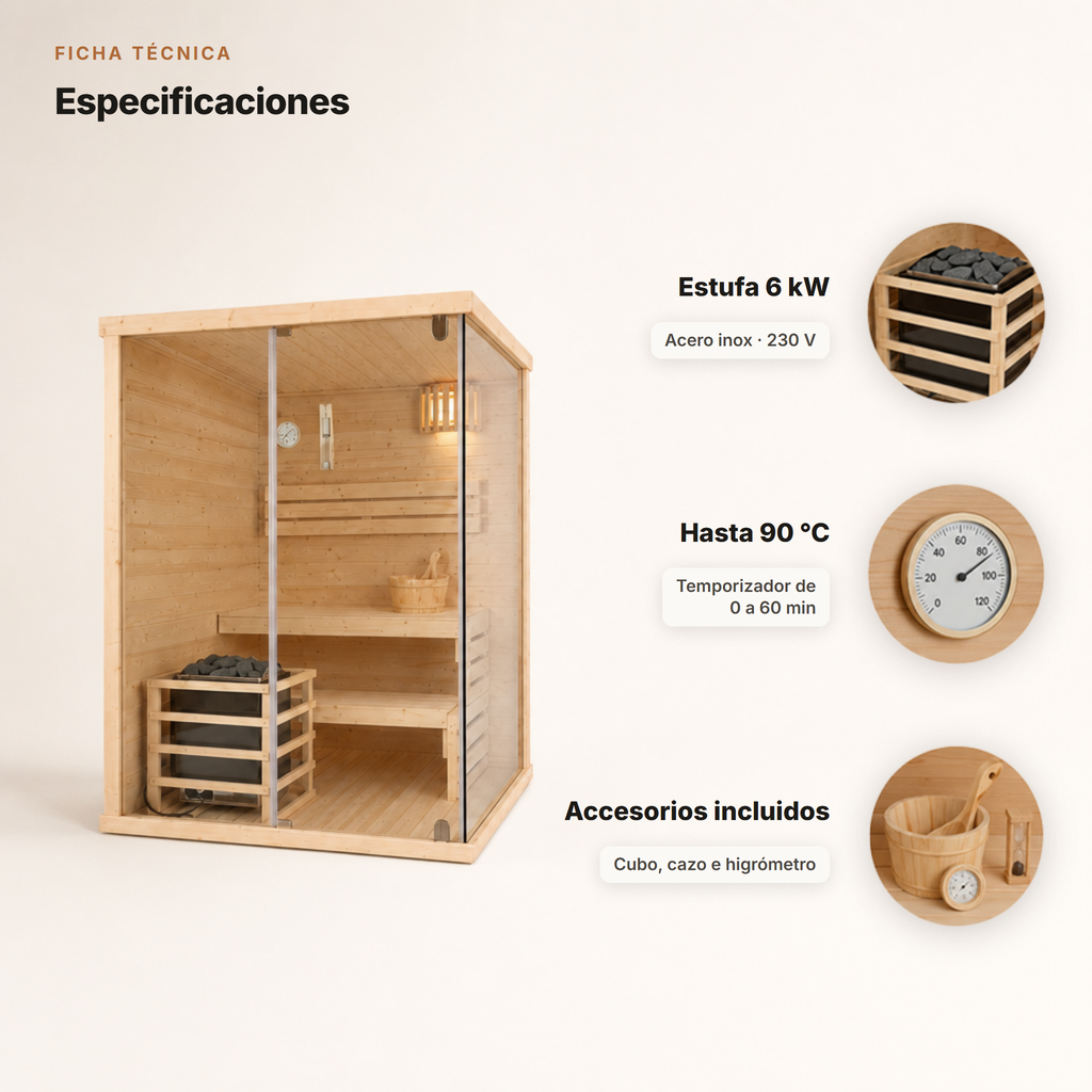 sauna 1 personne