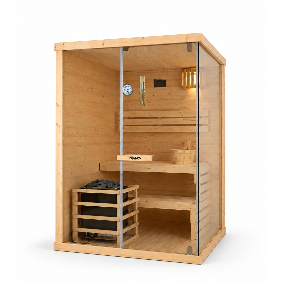 Sauna finlandese per casa per 2 persone