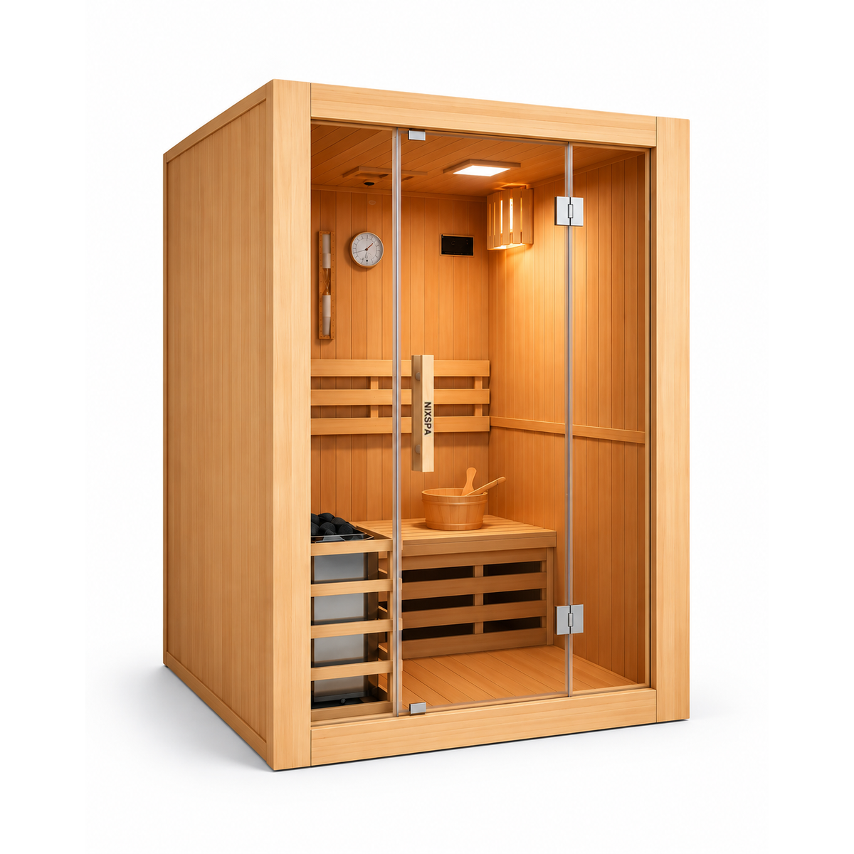 Sauna finlandese per casa per 3 persone