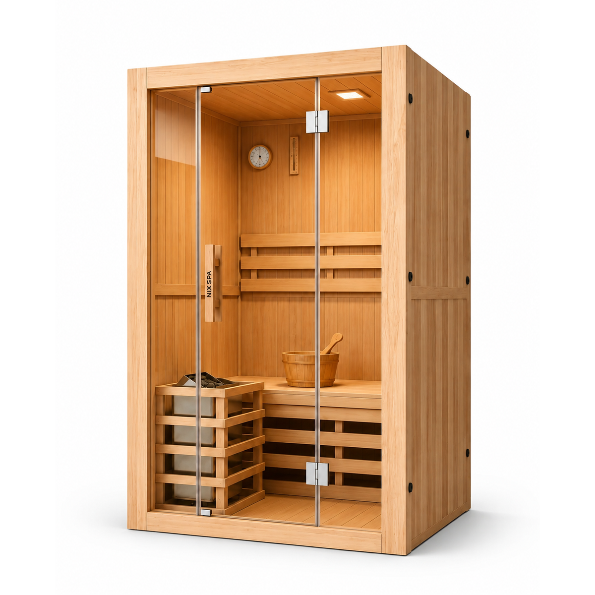Sauna finlandese per casa per 2 persone