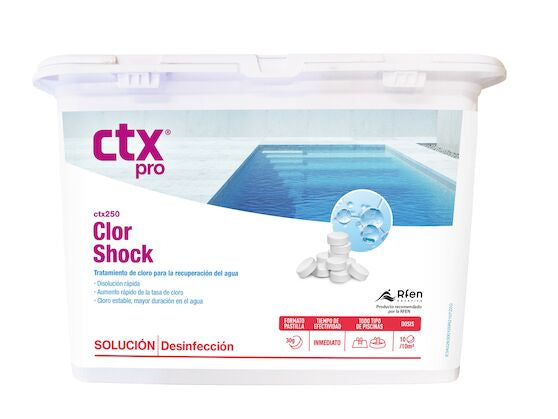 Diccoro v tabletech chlorshock premium 20g CTX-250