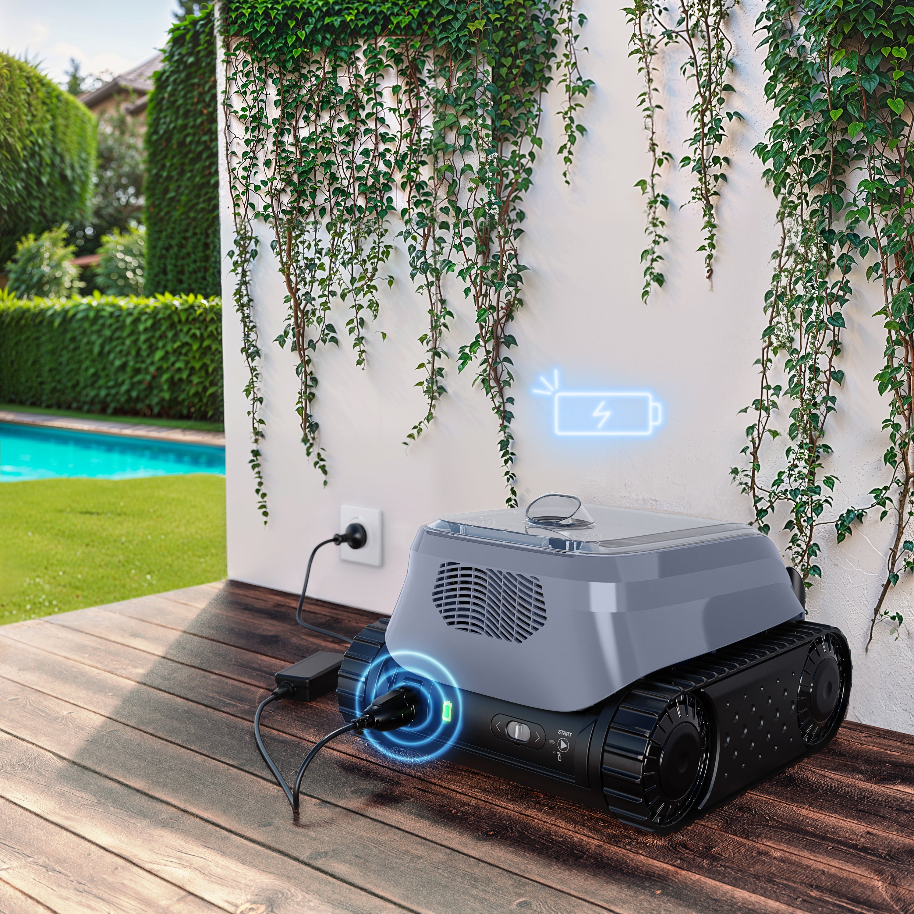 Zodiac Robot nettoyeur de piscine sans fil Freedom OF 42 IQ