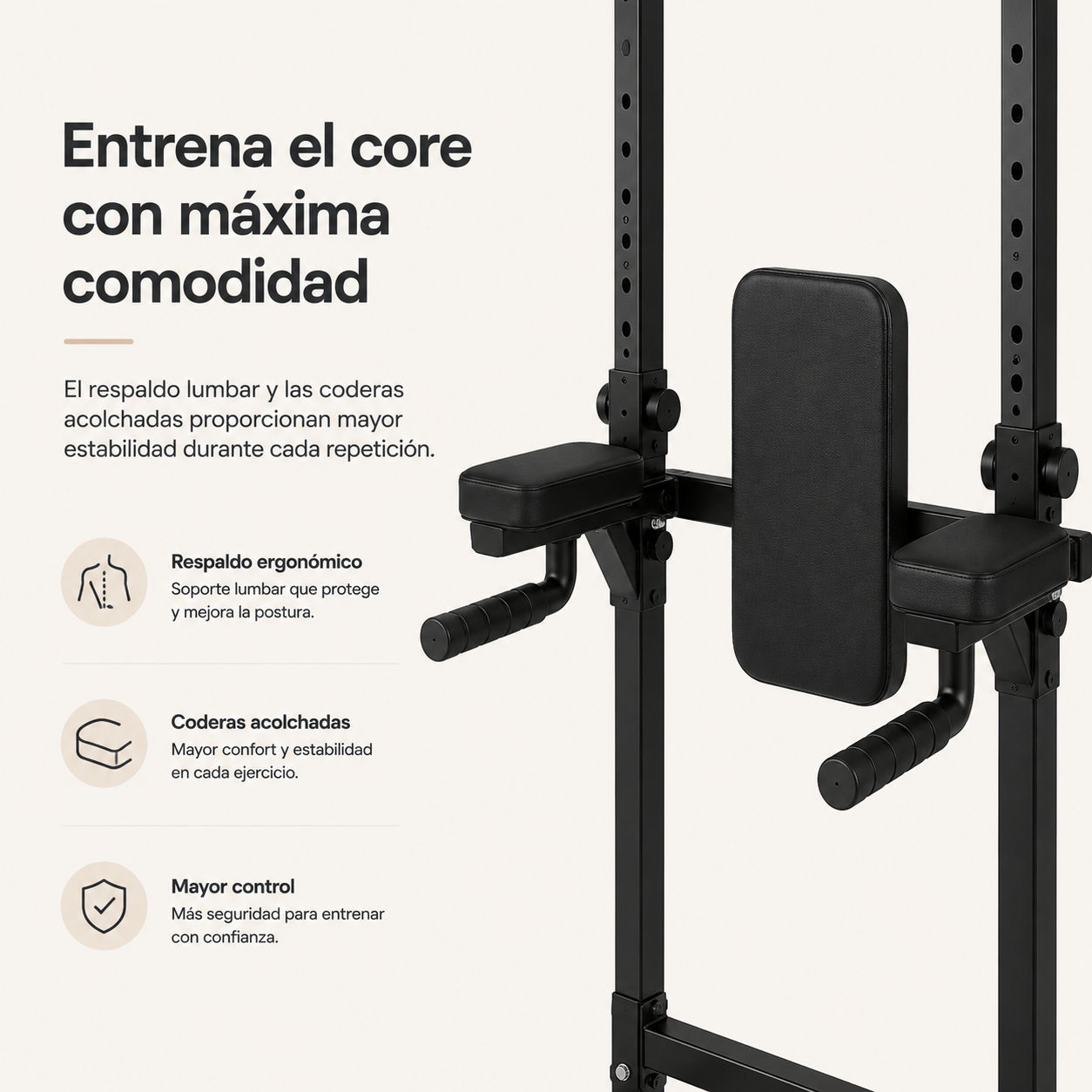 Torre de Dominadas Multifunción con Estación VKR 150-230 cm