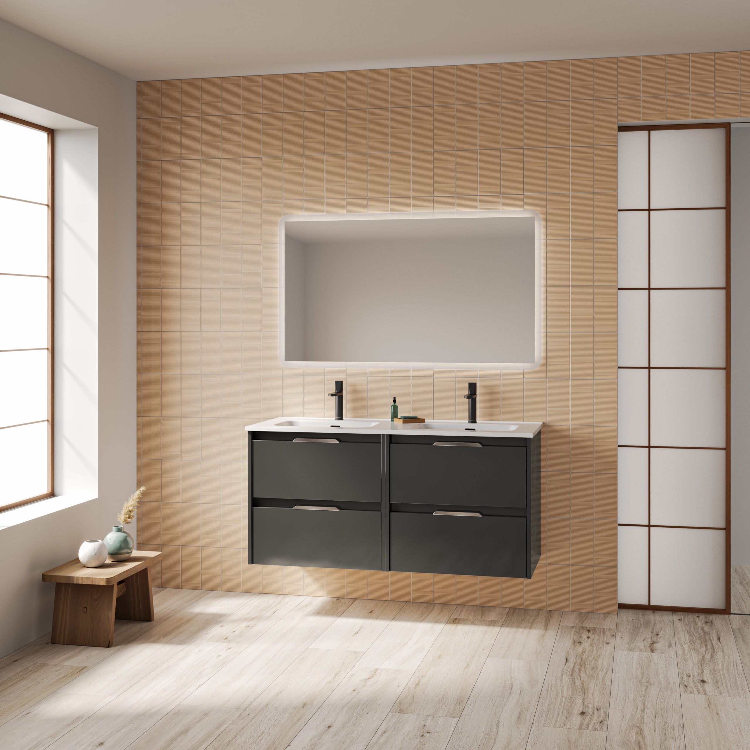 Mobile bagno Suki 4 cassetti