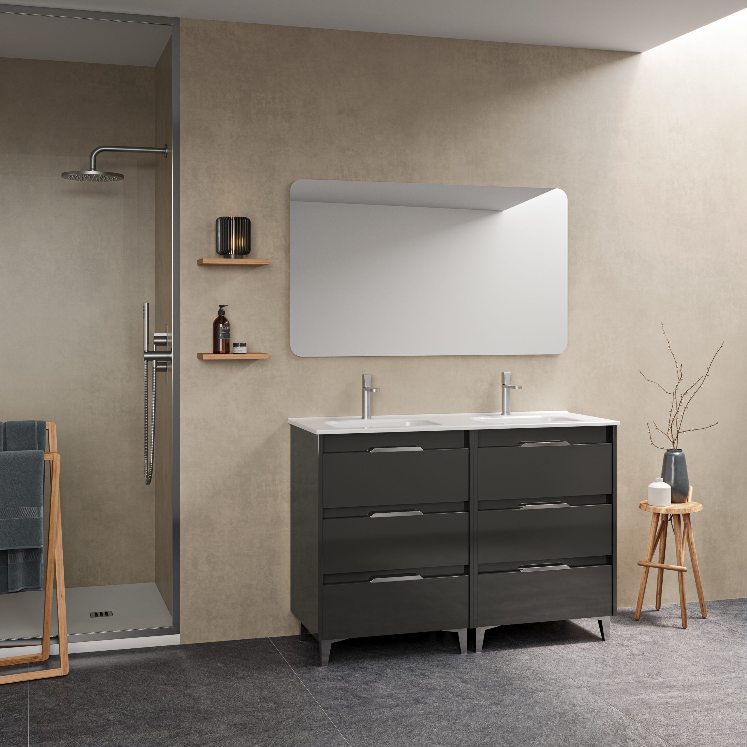 Mobile bagno Suki 6 cassetti