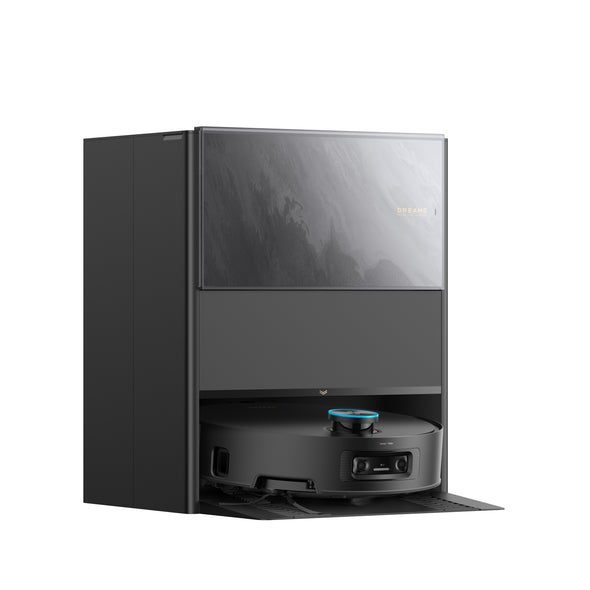 Dreame – Robot aspirador e esfregona Aqua10 Ultra Track preto com base automática para casa