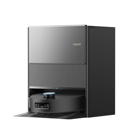 Dreame – Aqua10 Ultra Roller Complete Robot aspirador y fregasuelos negro con base automática para hogar