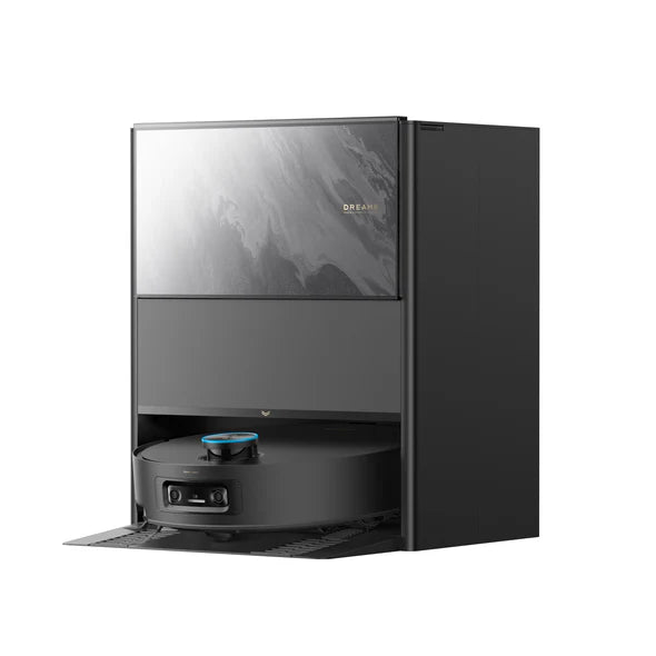 Dreame – Aqua10 Ultra Track Robot aspirador y fregasuelos negro con base automática para hogar