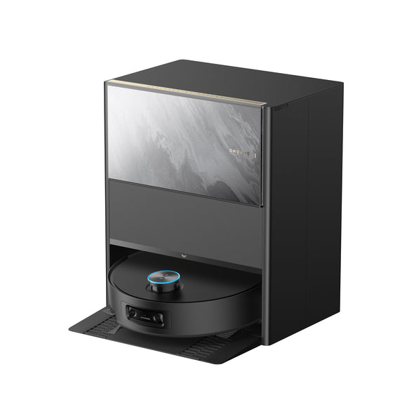 Dreame – Robot aspirador e esfregona Aqua10 Ultra Track preto com base automática para casa
