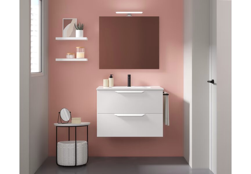 Urban Royo Bath Furniture Set 2 laden opgehangen met gootsteen