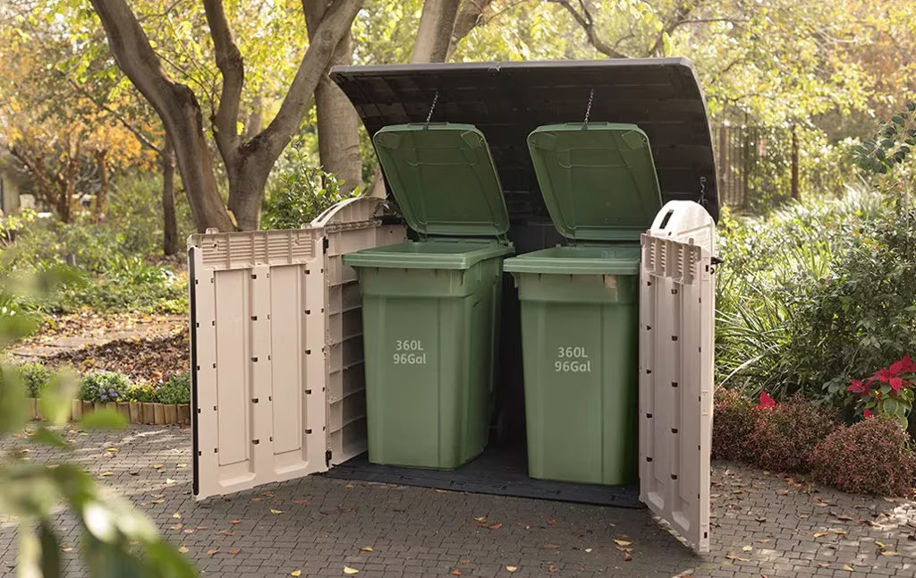 Keter - Cobertizo de exterior Store-It-Out Ultra 2000L topo/beige