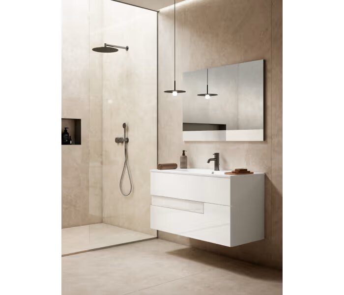 Viso Bath Vision 2 drawers bathroom furniture, suspended