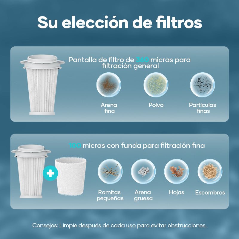 Aiper - Aspiradora de piscina de mano Pilot X1 - BricoandPool