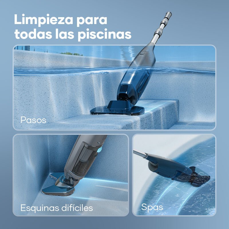 Aiper - Aspiradora de piscina de mano Pilot X1 - BricoandPool