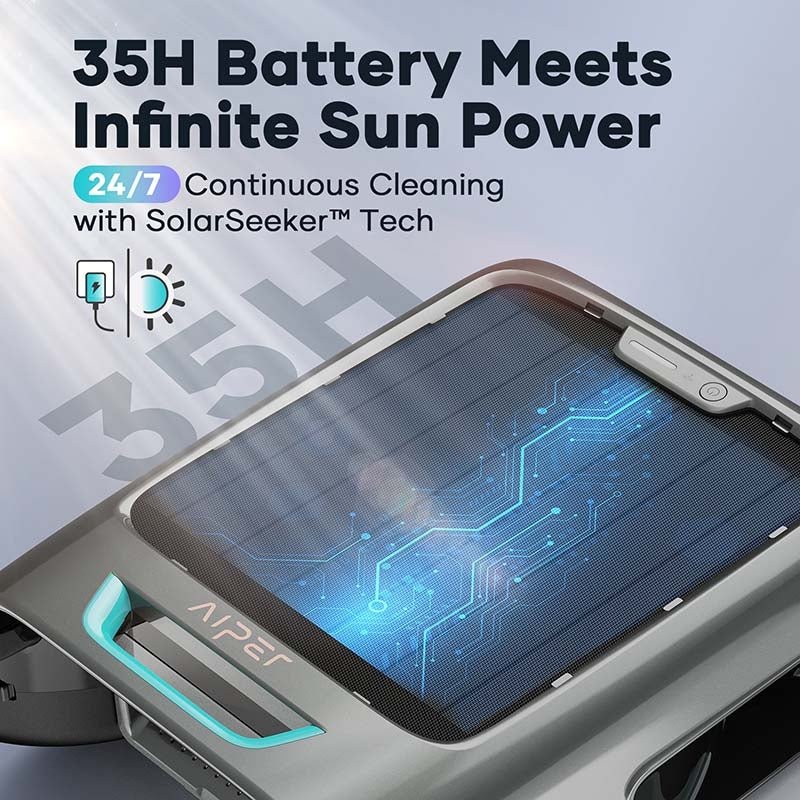 Aiper EcoSurfer S2 Skimmer Solar de piscina - BricoandPool