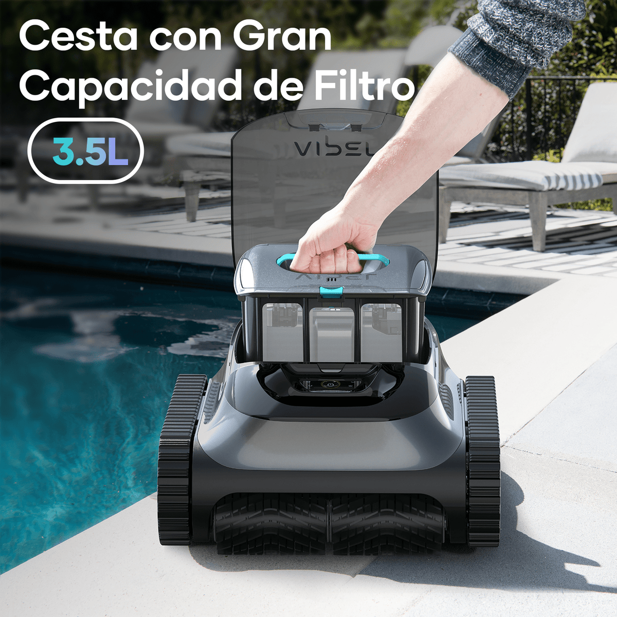 Robot Pulitore Per Piscina AIPER SCUBA SE - Nuovo, Modello Automatico - Foto 5