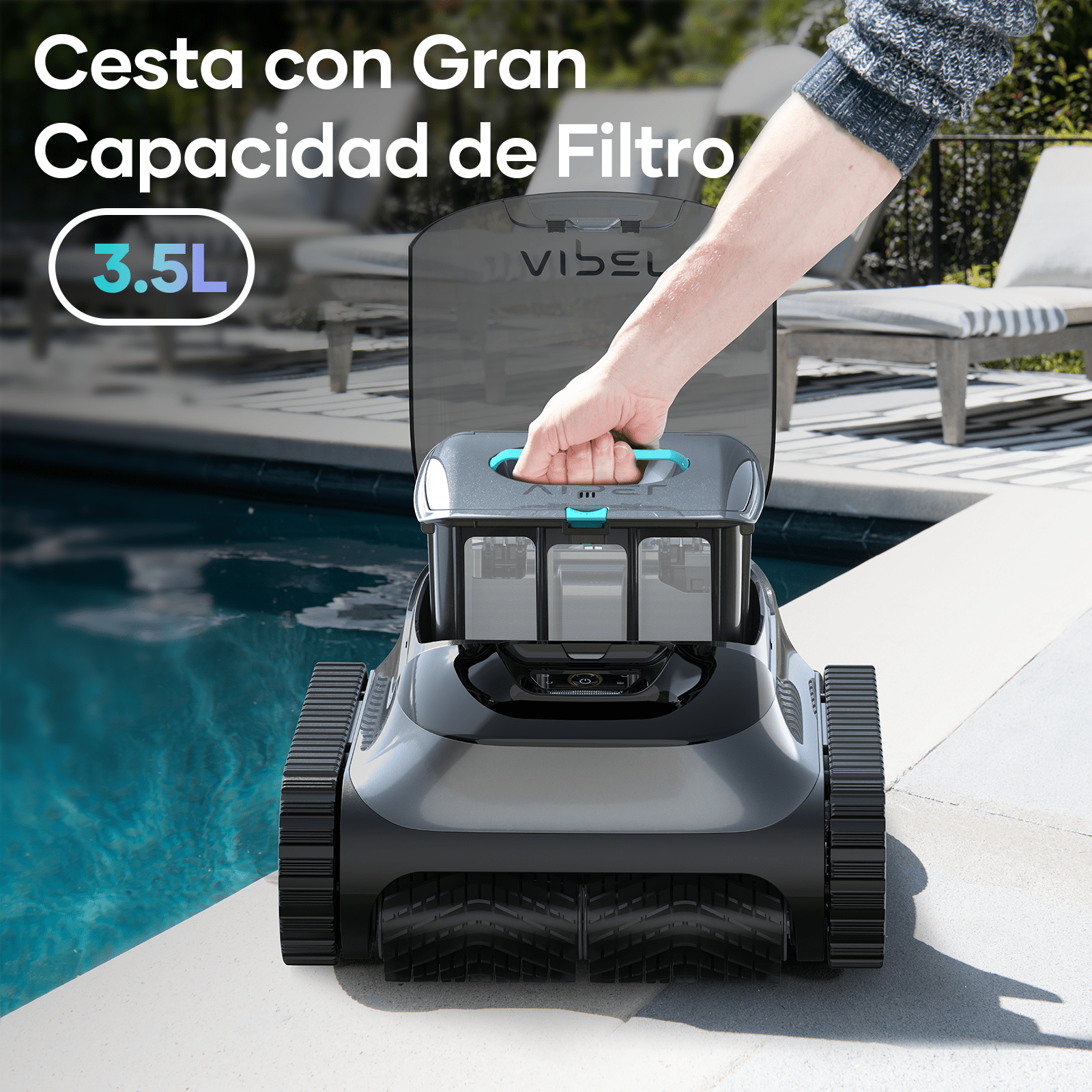 Aiper Scuba S1 2025 Robot Limpiafondos de piscina de batería sin cable - BricoandPool