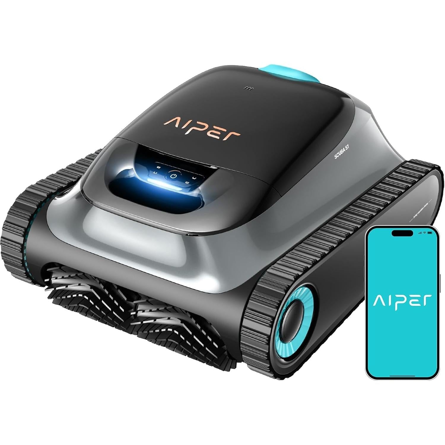 Aiper Scuba S1 2025 Robot Limpiafondos de piscina de batería sin cable - BricoandPool