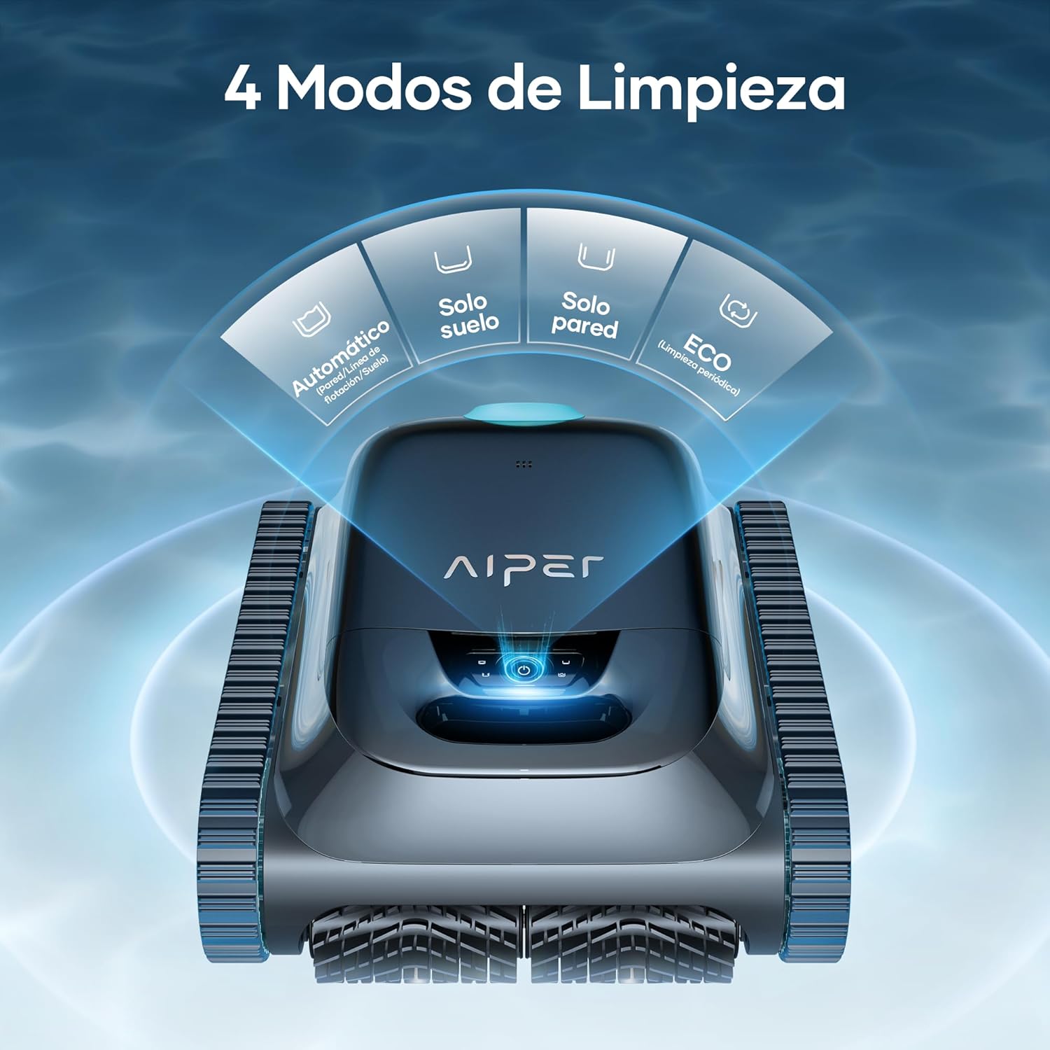 Aiper Scuba S1 2025 Robot Limpiafondos de piscina de batería sin cable - BricoandPool