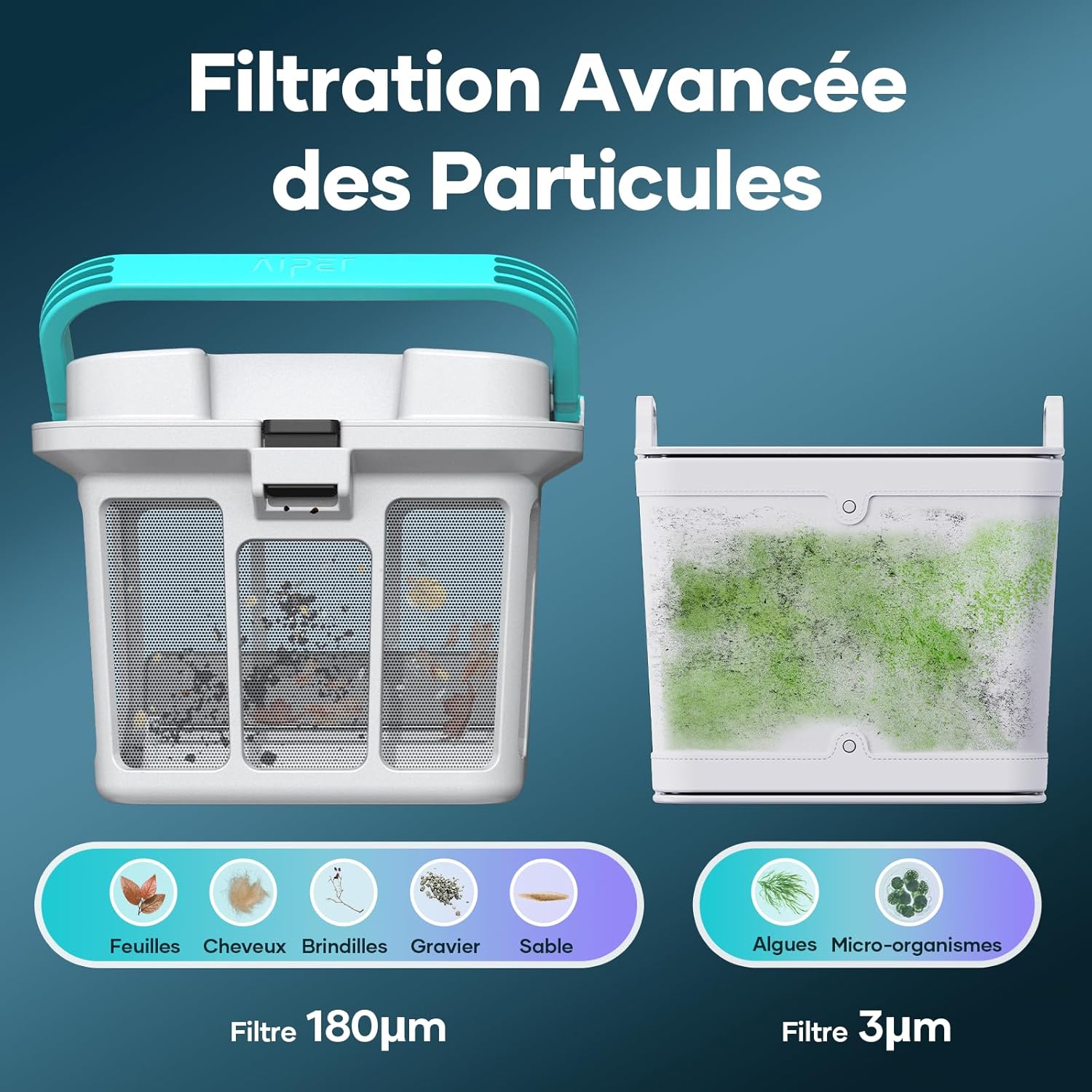 Aiper Scuba S1 Pro 2025 Robot Limpiafondos de piscina de batería sin cable - BricoandPool