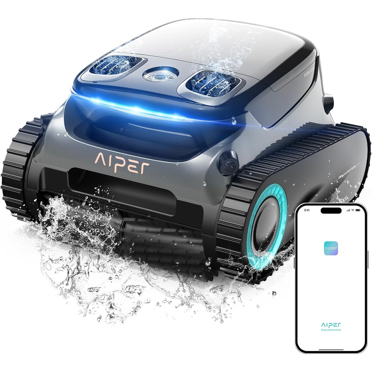 Aiper Scuba S1 Pro 2025 Robot Limpiafondos de piscina de batería sin cable - BricoandPool