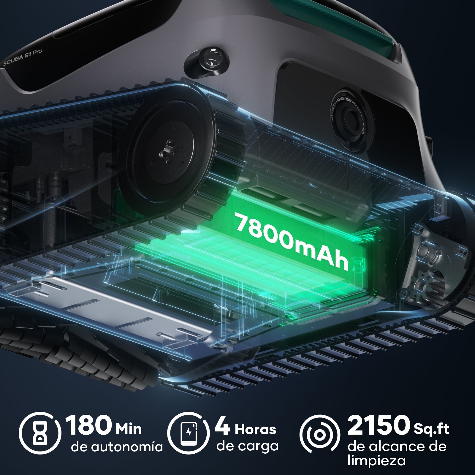 Aiper Scuba S1 Pro 2025 Robot Limpiafondos de piscina de batería sin cable - BricoandPool