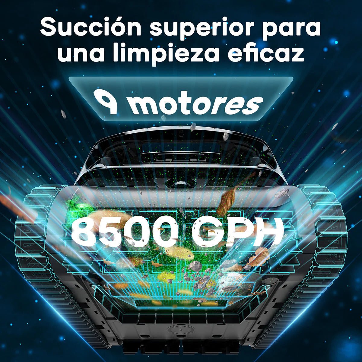 Aiper X1 Pro Max Robot Limpiafondos de piscina de batería sin cable - BricoandPool