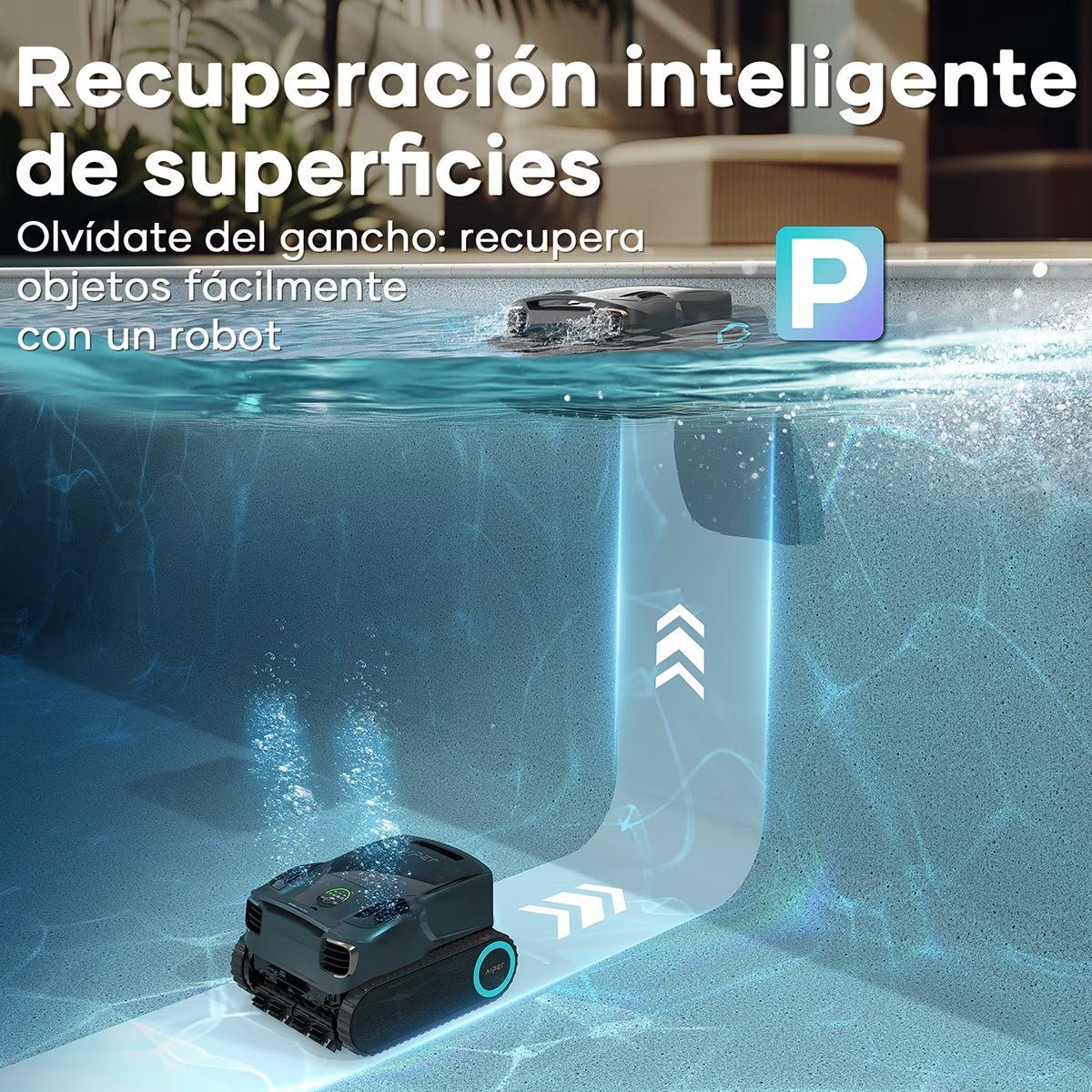 Aiper X1 Pro Max Robot Limpiafondos de piscina de batería sin cable - BricoandPool