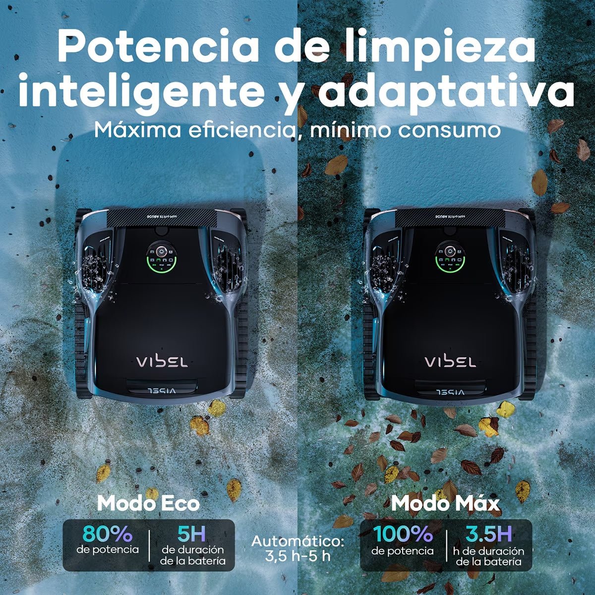 Aiper X1 Pro Max Robot Limpiafondos de piscina de batería sin cable - BricoandPool