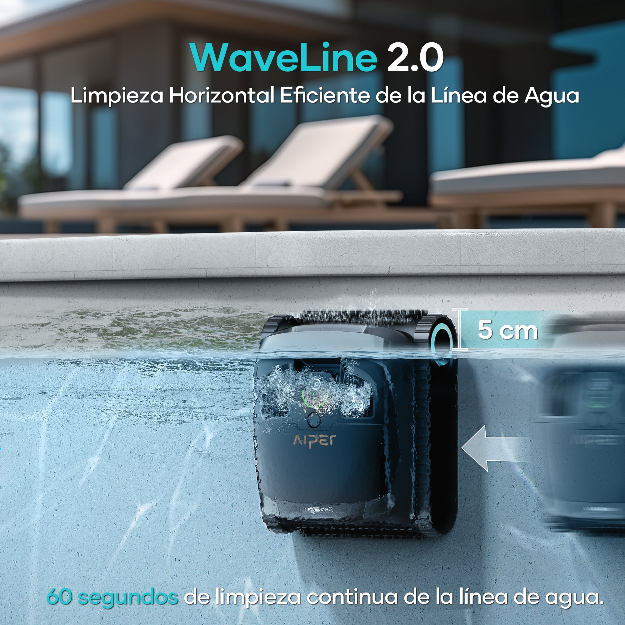 Aiper X1 Pro Robot Limpiafondos de piscina de batería sin cable - BricoandPool