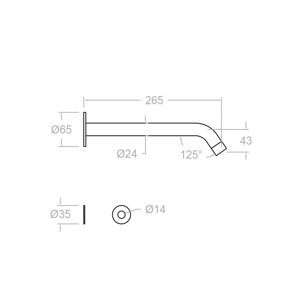  - amon Soler - Grifo de lavabo electrónico mural Soltronic de un agua o premezclada con transformador y baterías cromo - BricoandPool