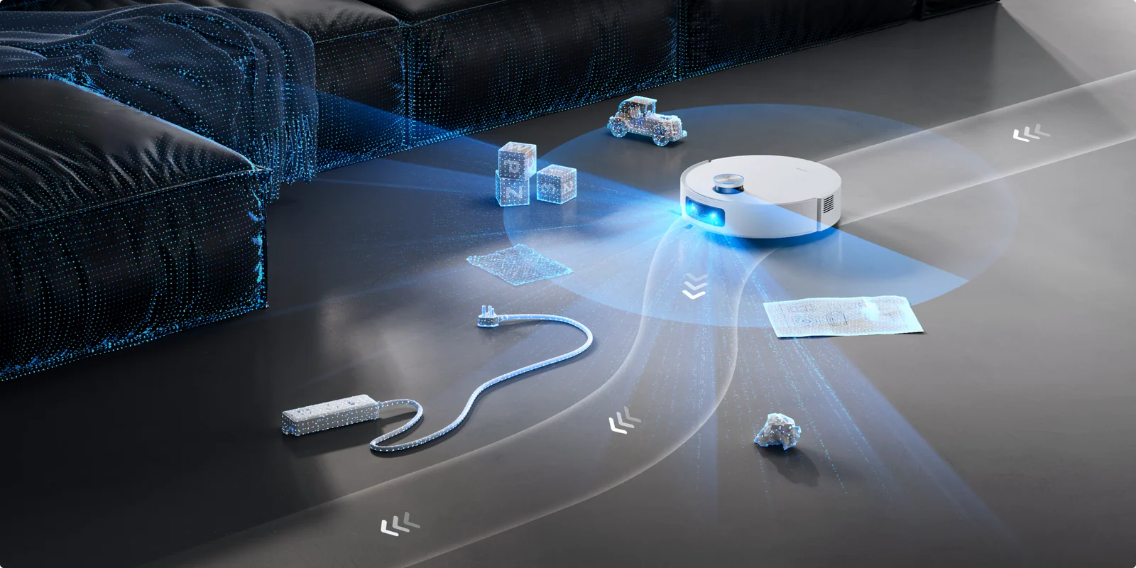 Dreame – Aqua10 Ultra Roller Complete Robot aspirador y fregasuelos con base automática para hogar