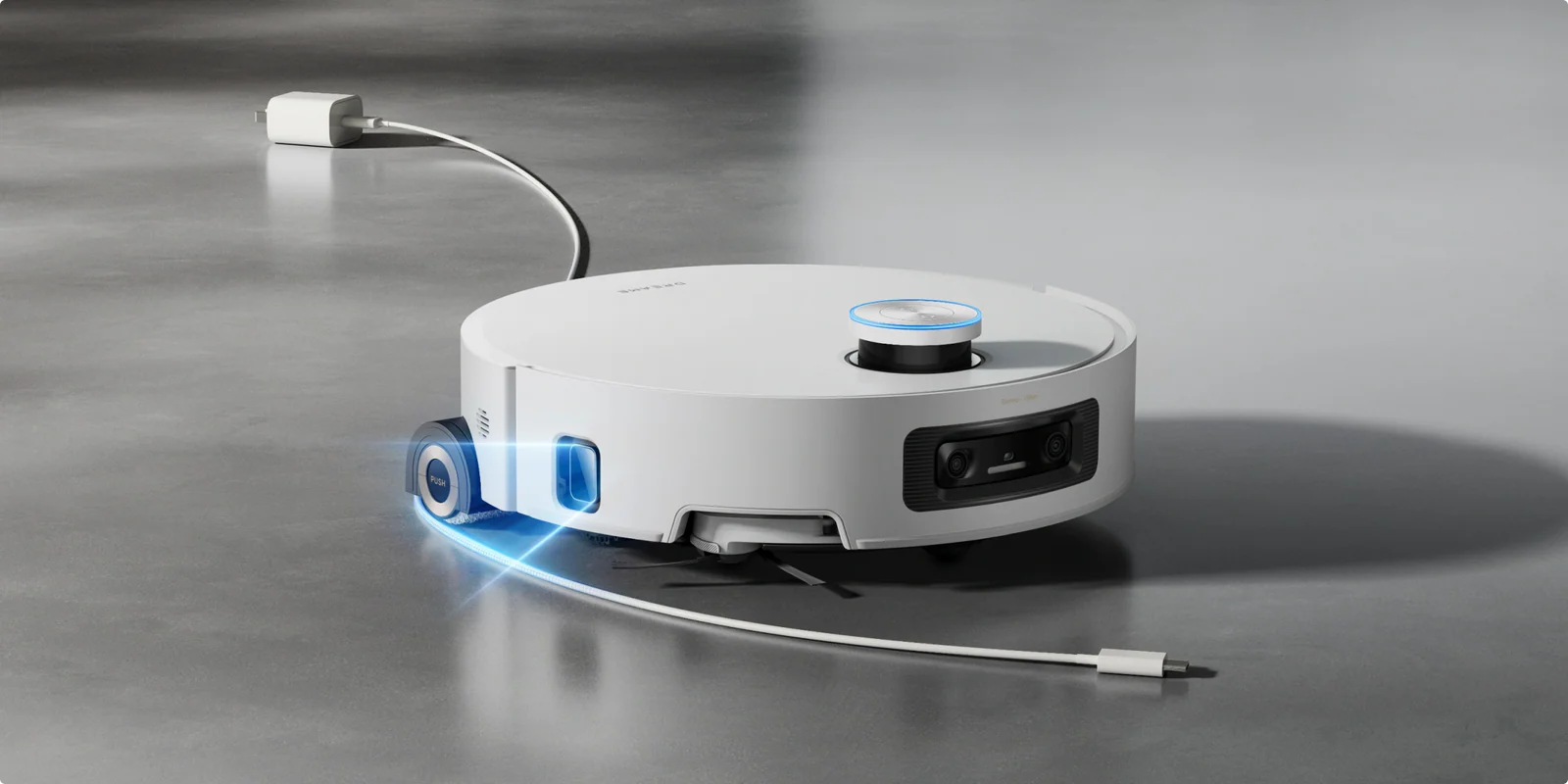 Dreame – Aqua10 Ultra Roller Complete Robot aspirador y fregasuelos con base automática para hogar