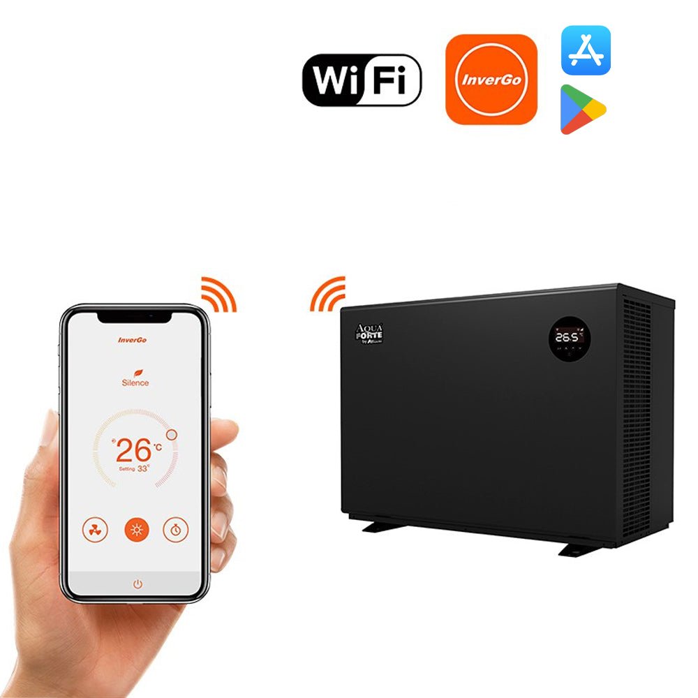 AquaForte - Bomba de calor de piscina Mr.Silence Full Inverter - BricoandPool