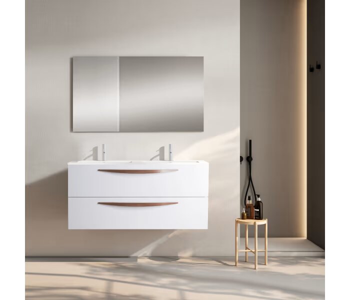 VISOBATH ARC 120 CM BATHROOM SET, 2 drawers, suspended with sink