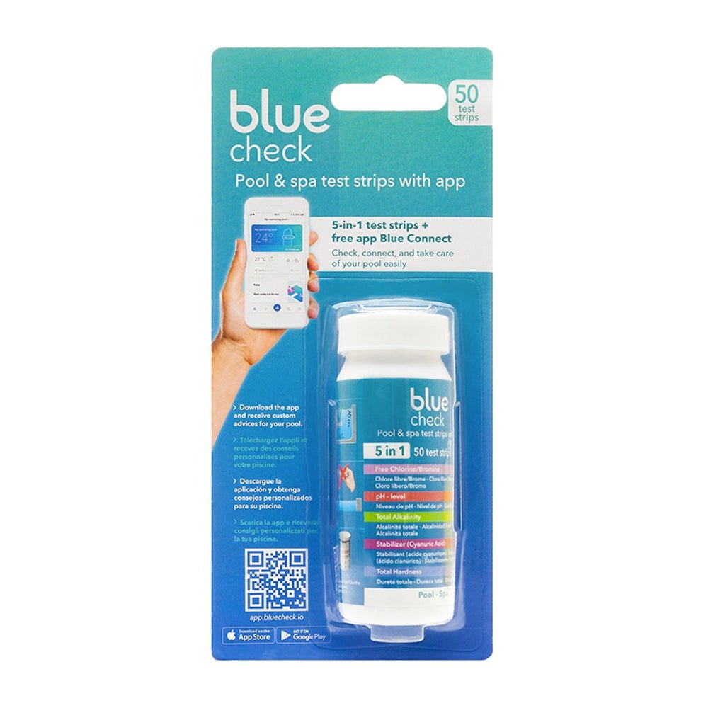 Astralpool - Blue Check tiras analíticas 5en1 - BricoandPool
