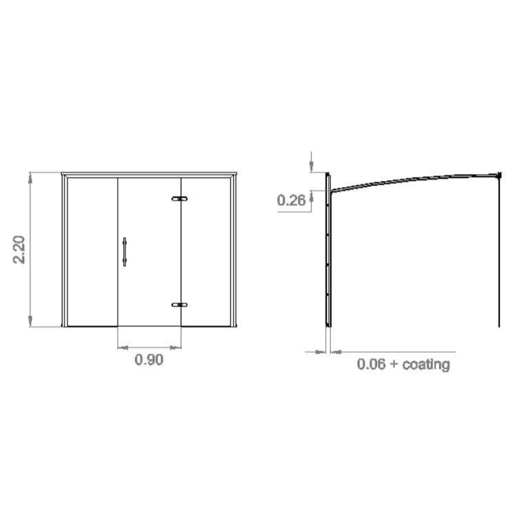 AstralPool - Cabina para Baños de Vapor Asana - BricoandPool