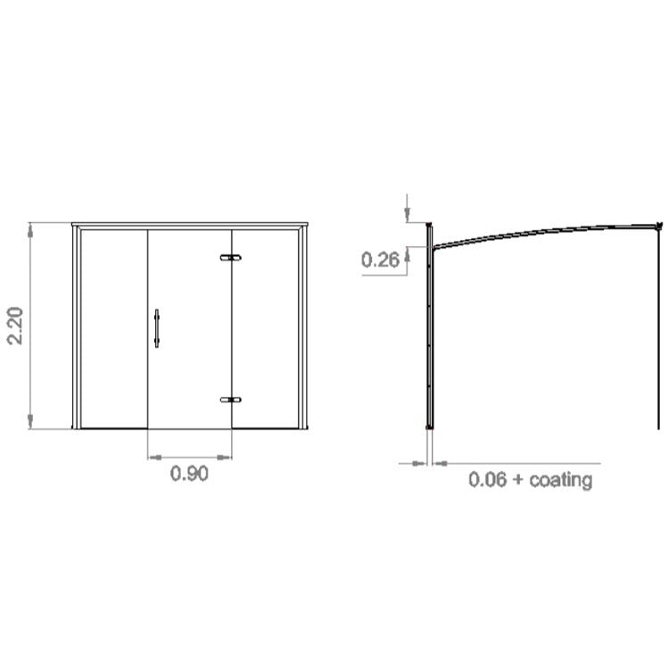 AstralPool - Cabina para Baños de Vapor Bandha - BricoandPool