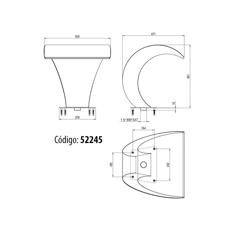 AstralPool - Cascada de Agua Para Piscina Residencial - BricoandPool