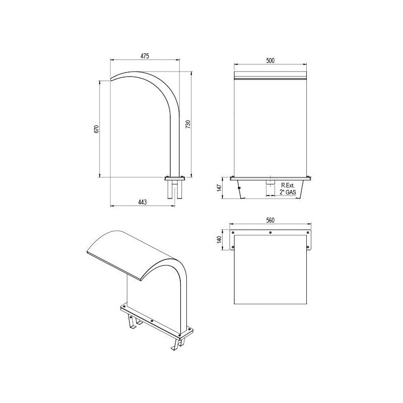 AstralPool - Cascada One Para Piscina - BricoandPool