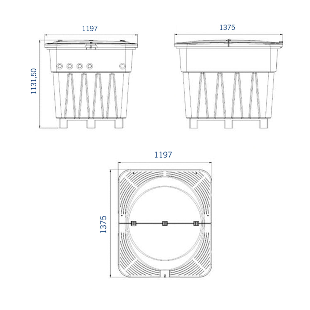 Astralpool - Caseta enterrada Keops - BricoandPool