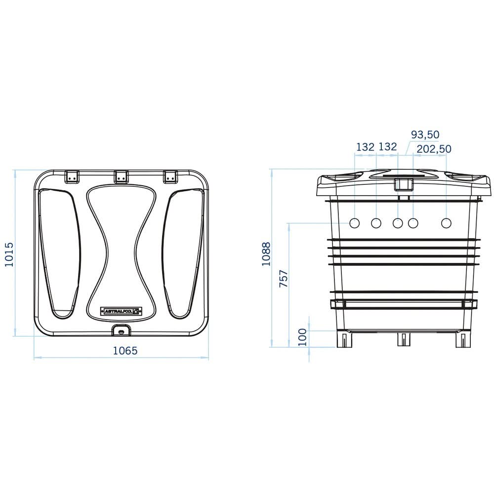 Astralpool - Caseta enterrada Ramses - BricoandPool