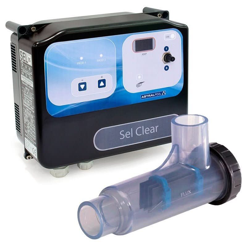 Astralpool - Clorador salino Sel Clear + Bomba Peristáltica CTX - BricoandPool